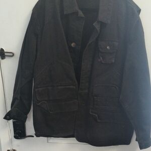 Ralph Lauren Men's Black Military Jacket